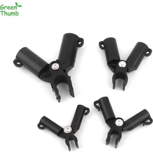 12pcs A-Type Gardening Bracket 8/11/16/20mm Plastic Gardening Pillar Support Forks Vegetable Bracket Parts
