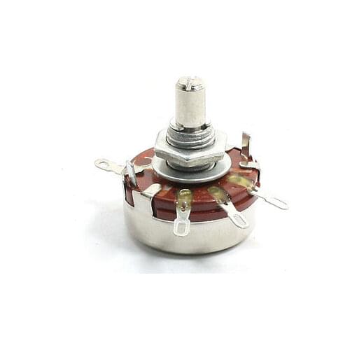 2W 470R/1K/2K2/3K3/4K7/5K1/5K6/6K8/10K/22K/33K/47K/38K/100K/220K/330K/470K/560K/680K ohm Rotary Carbon Potentiometer WH118-1A