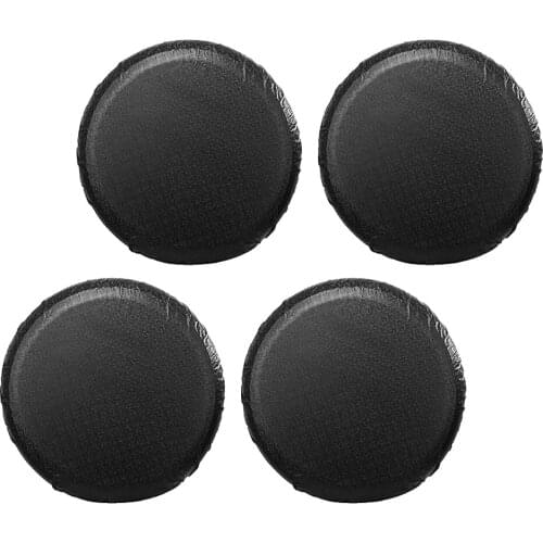 4pcs High Elastic Car Wheel Tyre Covers UV Resistant Waterproof for 27-29'' Dia