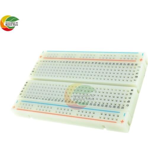 400 Tie Points Holes Universal Solderless PCB Breadboard Mini Test Protoboard DIY Bread Board For Bus Test Circuit Board MB102