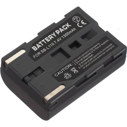 Battery Pack for Samsung SC-D20, SC-D21, SC-D22, SC-D23, SC-D24, SC-D27, SC-D29, SC-D33, SC-D34, SC-D39, SC-D55 Camcorder