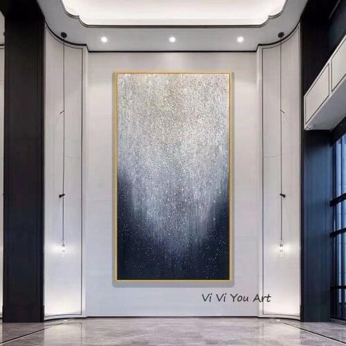 Large Abstract Hand Painted Oil Painting Handmade Cuadros Decoraction Office On Canvas Wall Art Original Abstract Art canvas art