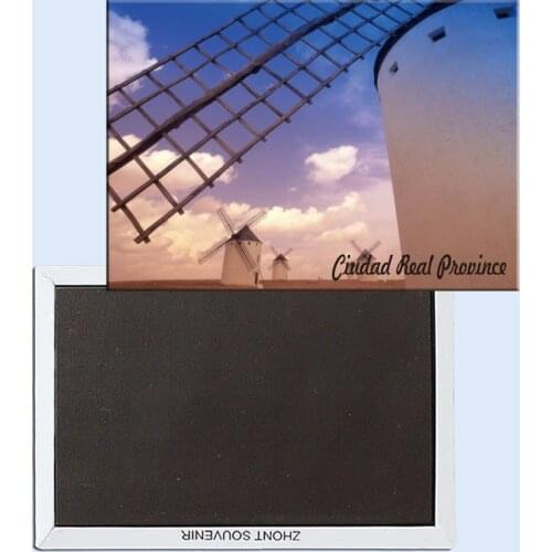 Campo de Criptana, Ciudad Real Province, Spain, Refrigerator magnet, Tourist souvenirs, Home creative ornaments 24672