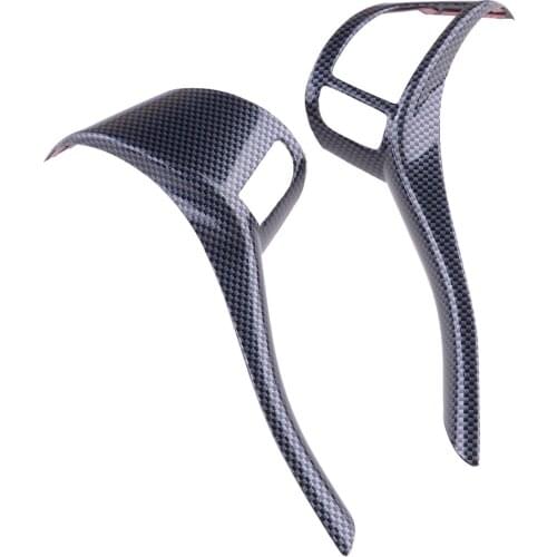 DWCX Car Black Inner Steering Wheel Strip Trim Cover Fit For Nissan Altima 2013 2014 2015 2016 2017 2018 Accessories