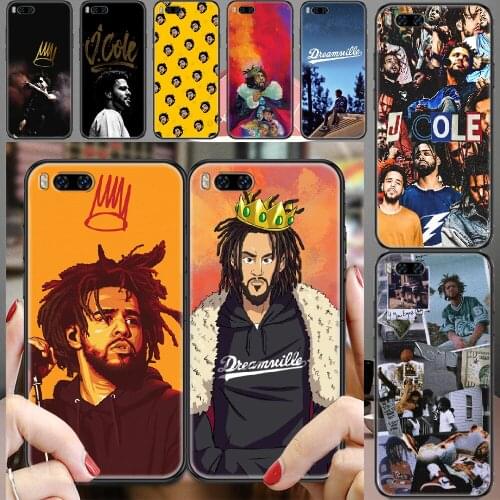 J.Cole Dreamville Singer Phone case For Xiaomi Mi Max Note 3 A2 A3 8 9 9T 10 Lite Pro Ultra black tpu back luxury hoesjes pretty
