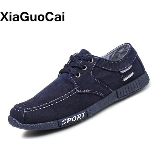 Mens Canvas Shoes 2020 Plimsolls Breathable Low Top Man Cloth Casual Shoes Lace Up Retro Denim Mans Footwear Spring Autumn