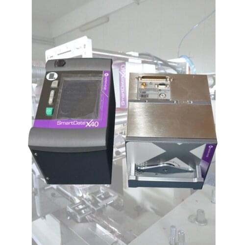 Hot stamping date coding Markem X40 batch coder machine