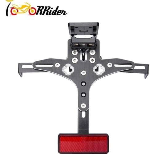 Z-100 Motorcycle Fender Eliminator License Plate Numbers Bracket LED Light for KAWASAKI Z1000 2010 2011 2012 2013