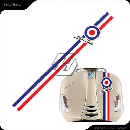 Motorcycle front frame Reflective Decal Case for Piaggio Vespa GTS 150 250 300 Super