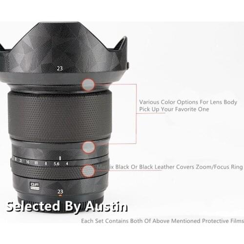 Decal Skin Wrap Film For Lens Skin FUJI GF 23 4.0 R Sticker Anti-scratch Protector Case