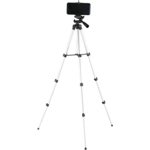 110CM Tripod for Camera DSLR Mobile Phone Stand with Holder Camera Live Photography Selfie -compatible Remote Tripod