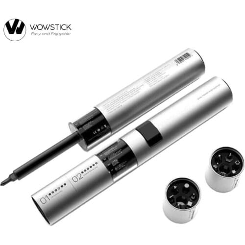 2020 NEW WOWSTICK SD 36 Bits 3LED Exquisite Lithium Battery Home Screwdriver Magnetic Suction One Button Design More Torque
