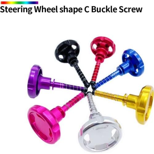 For Brompton Folding Bicyle Hinge Clip C Buckle Clamp Faucet Handlebar Head Tube Bike Accessories Bicyle Parts