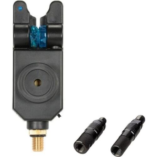 LED Adjustable Tone Volume Sensitivity Sound Alert Fishing Bite Alarm Water Resistant Fishing Alarm Fishing Rod Swingers