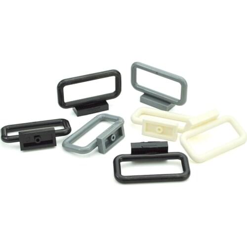 20PCS Building Blocks Technical MOC Parts 1x4x2 fence guardrail panel Assembles Particles Compatible With 6187 DIY Bricks Toys