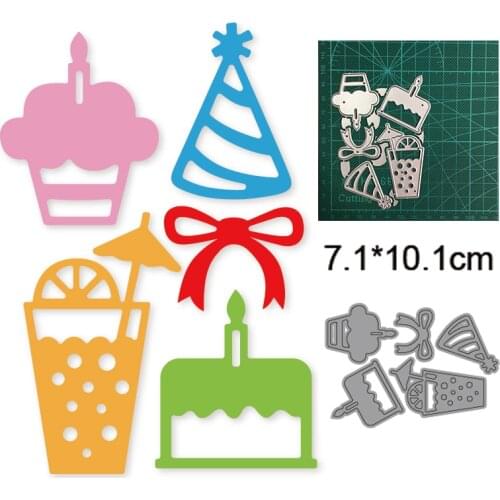 New Christmas Gifts Metal Cutting Dies Cutout Stencils Die Cut for DIY Scrapbooking Album Paper Card Embossing