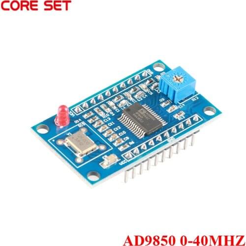 AD9850 DDS Signal Generator Module 0-40MHZ 2 Sine Wave 2 Square DDS Generator Low-pass Filter 125MHZ Crystal Oscillator Test