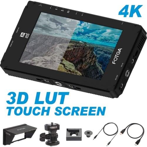 Fotga DP500IIIS A70TL 7 Inch Touch Screen FHD IPS Video On-Camera Field Monitor 3D LUT 4K HDMI-compatible