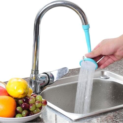 New Adjustable Faucet Extension Adapter Tap Water-Saving Shower Head Kitchen Bathroom Sink Accessories Can Rotate 360 Degrees
