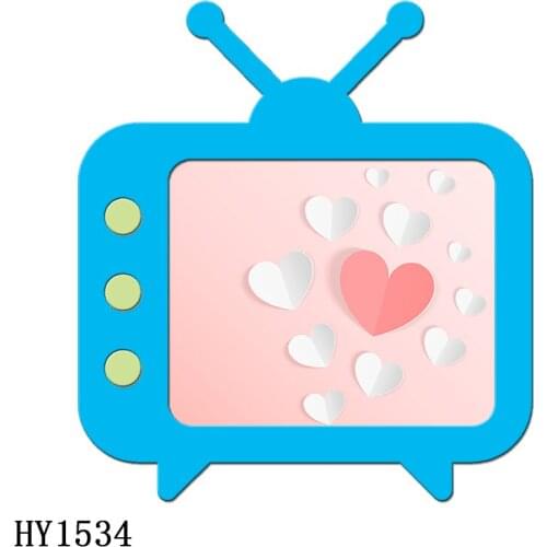 Small TV Shaker Toys Mould Cutting Dies HY1534 Wooden Dies Suitable for Common Die Cutting Machines on the Market