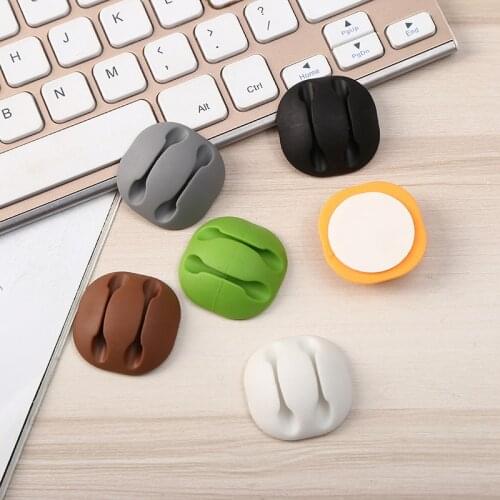 Cable Protector 2 Hole Winder USB Charge Data Cable Wire Cover Protect Case Cord Protector Cable Organizer