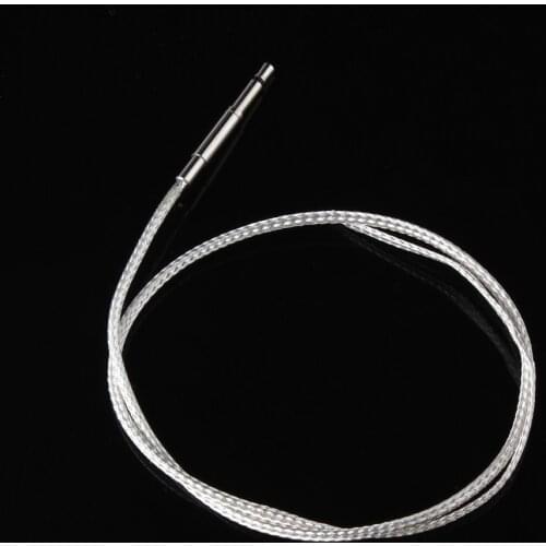 Silver Soft Guitar Saddle Piezo Bridge Pickup for Acoustic Guitar/ Traveling Guitar/ Folk Guitar Parts & Accessories