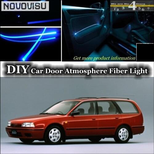 NOVOVISU For Nissan Avenir / Avenir Cargo / Expert interior Ambient Light Tuning Atmosphere Fiber Optic Band Lights Door Panel