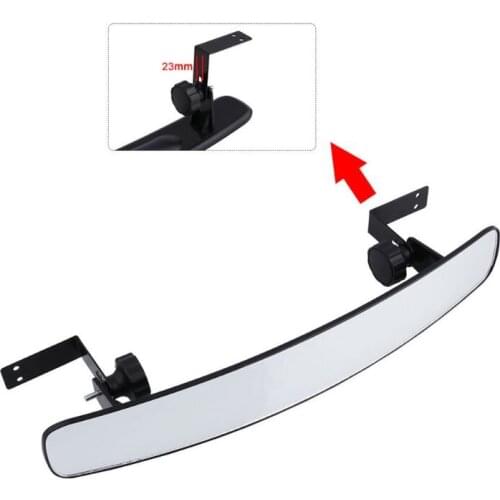 16.5inch Wide Rear View Convex Golf Cart Mirror Fit for Ez Go Club Car Panoramic