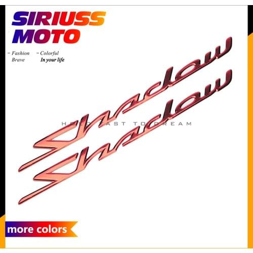 3D Motorcycle Sticker Motocross Motobike Shadow Stickers Case for Honda Shadow Phantom RS 150 400 750
