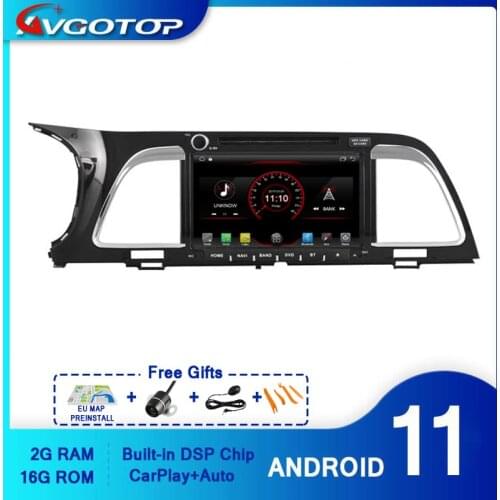 AVGOTOP Android 10 WINCE Bluetooth GPS Car Radio DVD Player for KIA K4 2G 16G MP3 MP4 Vehicle Multimedia