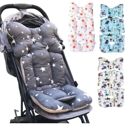 Baby Stroller Pad Thick Warm Cotton Breathable Stroller Car High Chair Seat Cushion Liner Mat Cover Protector Accessory Stroller