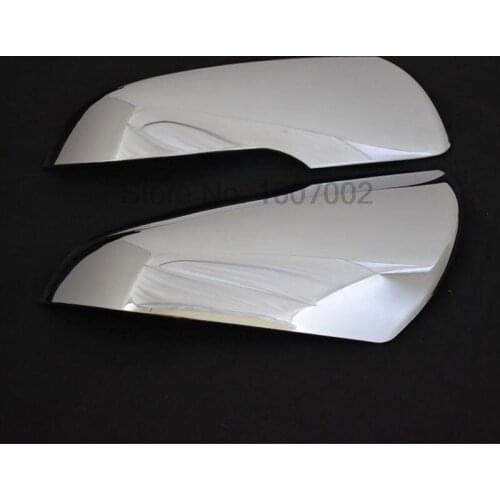 For Hyundai Creta IX25 2014 2015 2016 With Turn Signl Light 2pcs Chrome Car Exterior Side Mirror Cover Protector Rearview Trim
