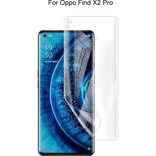 For Oppo Find X2 Pro Full Cover Soft Hydrogel Film Screen Protector