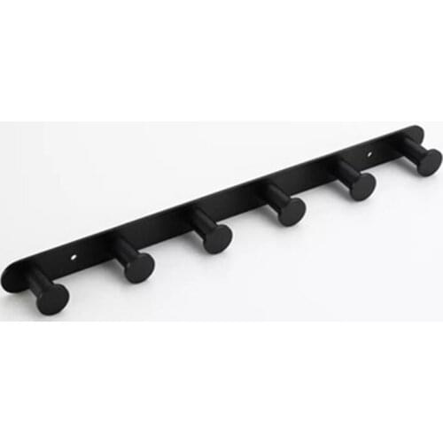 Bathroom Hooks Towel Hook Robe Hooks Stainless Steel Hooks Hat Hook Door Hanger Wall Mounted Clothes Coat Hook Round 3-6Hook