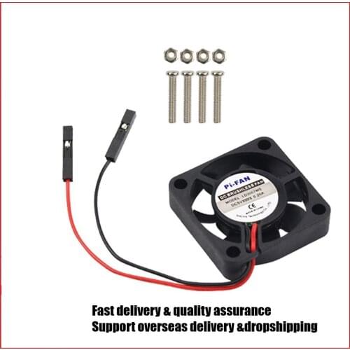 Cooling Fan Adjustable 5V 3.3V For Raspberry Pi CPU Fan Adjustable For Raspberry Pi 4 B / 3B+ / 3B / 2B / B+ CPU