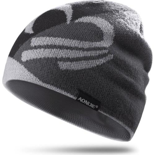 AONIJIE Men Women Knit Beanies Outdoor Sports Running Jogging Skiing Cycling Marathon Hiking Camping Winter Autumn Hat Cap