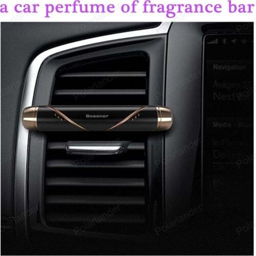 Interior air-conditioning Decorations A Car Perfume of Fragrance Bar Automobile Air Freshener Aluminum Shell Perfumes