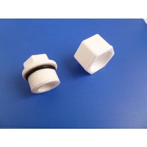 Vidric Plastic inner plug POM plug hexagonal 4 points plastic pipe plug cap plastic pipe card internal plug