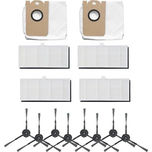 Dust Bag Vacuum Cleaner Side Brush Liver Filter Accessory Parts for VIOMI S9 Robot Vacuum Cleaner