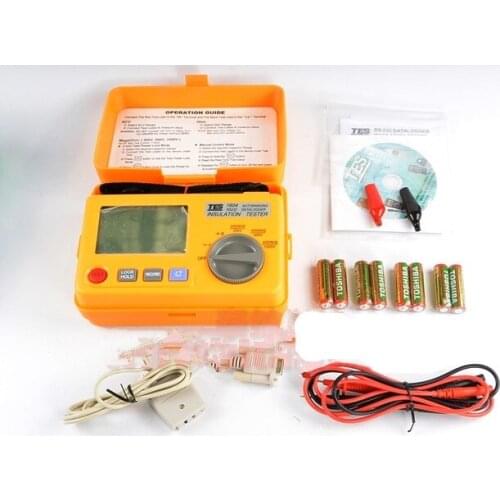 TES-1604 Datalogging Insulation Tester TES1604(RS-232)