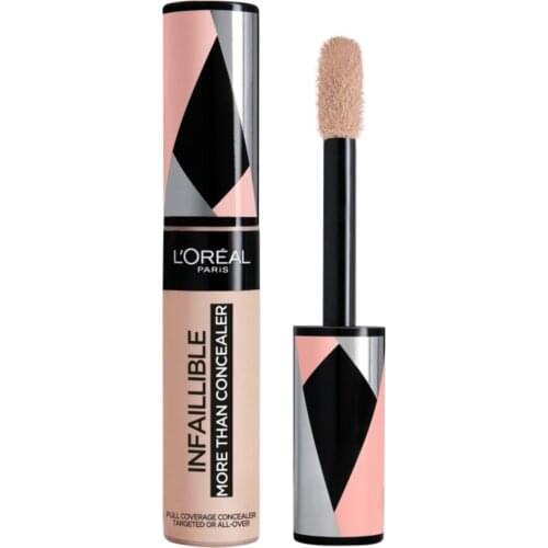 Loreal L'Oreal Full Coverage All Over Infaillible More Than Concealer Full Wear Waterproof Matte Concealer Makeup Ivory Amber