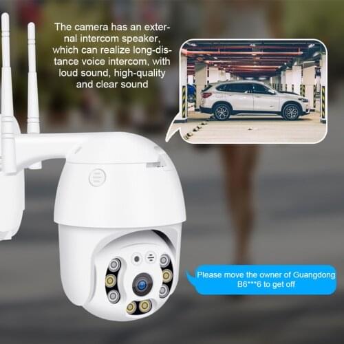 2021 Wifi IP Camera Smart Camera 1080P Security Outdoor System Camera Rotatable Night View Video Recorder EU/US/UK/AU Plug