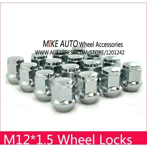 4PCS 19mm M12 x 1.5 NUTS ALLOY WHEEL FOR FORD FIESTA FOCUS Turnier Buick Excelle Cruze Sail Mondeo ecosport