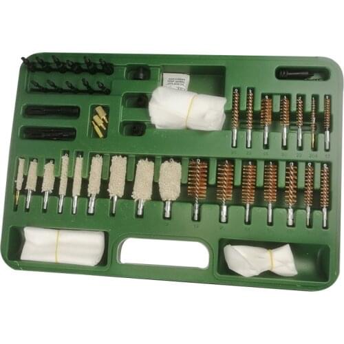 59pcs Universal Gun Cleaning Kit For Rifle Pistol Handgun Shotgun Professional Gun Cleaning Set Gun Brush Tool for Hunting