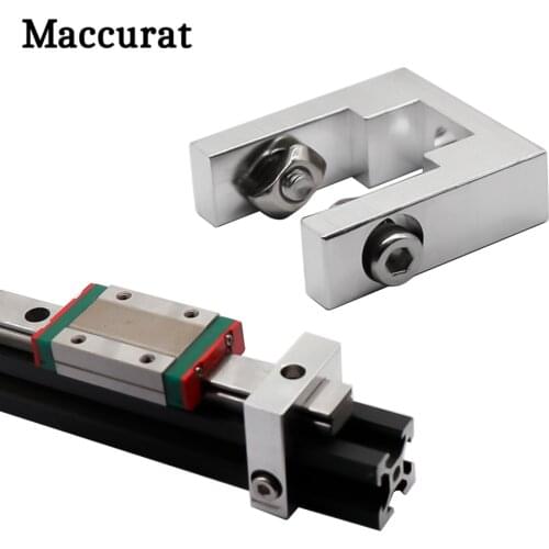 2set BLV Ender-3 3D Printer Parts 2020 2040 Profile Fixed Block With Screw Kit For MGN12 Linear Guide Fixed Block For Cr10