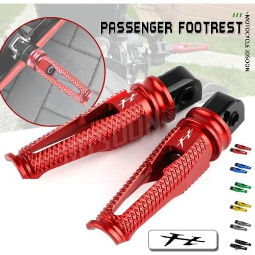 For YAMAHA FZ1 FZ6 FZ6R XJ6 XJR1300 XSR700 XSR900 XSR 700 900 Motorcycle CNC Aluminum Passenger Footrests Rear Foot Pegs pedal