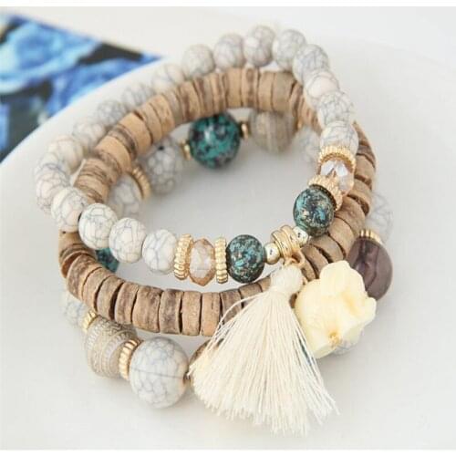 Explosion boutique jewelry four bracelets set of retro art bracelet ladies jewelry