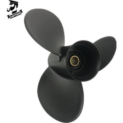 Captain Propeller 13 1/4X17 Fit Suzuki Outboard Engine DF70A DF80A DF90A DF100 DF115A DF140 13 Tooth Spline 58100-94512-019