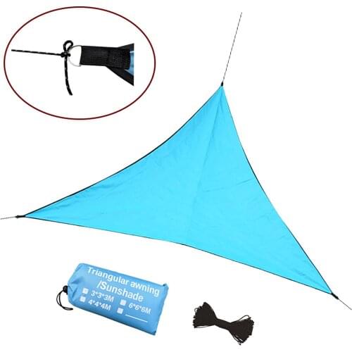 Summer Triangle Sun Shade Sail Canopy For Uv Block Sun Shelter For Outdoor Facility&activities Backyard Courtyard Awning #G3