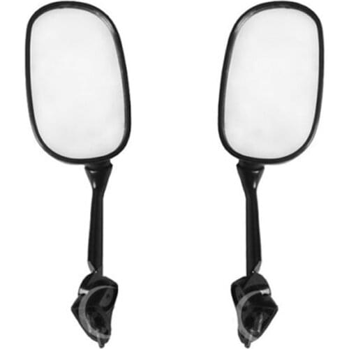 Motorcycle Rear View Side Mirror For Yamaha YZF R1 YZF-R1 2009-2014 2013 2012 2011 2010 Pair Black